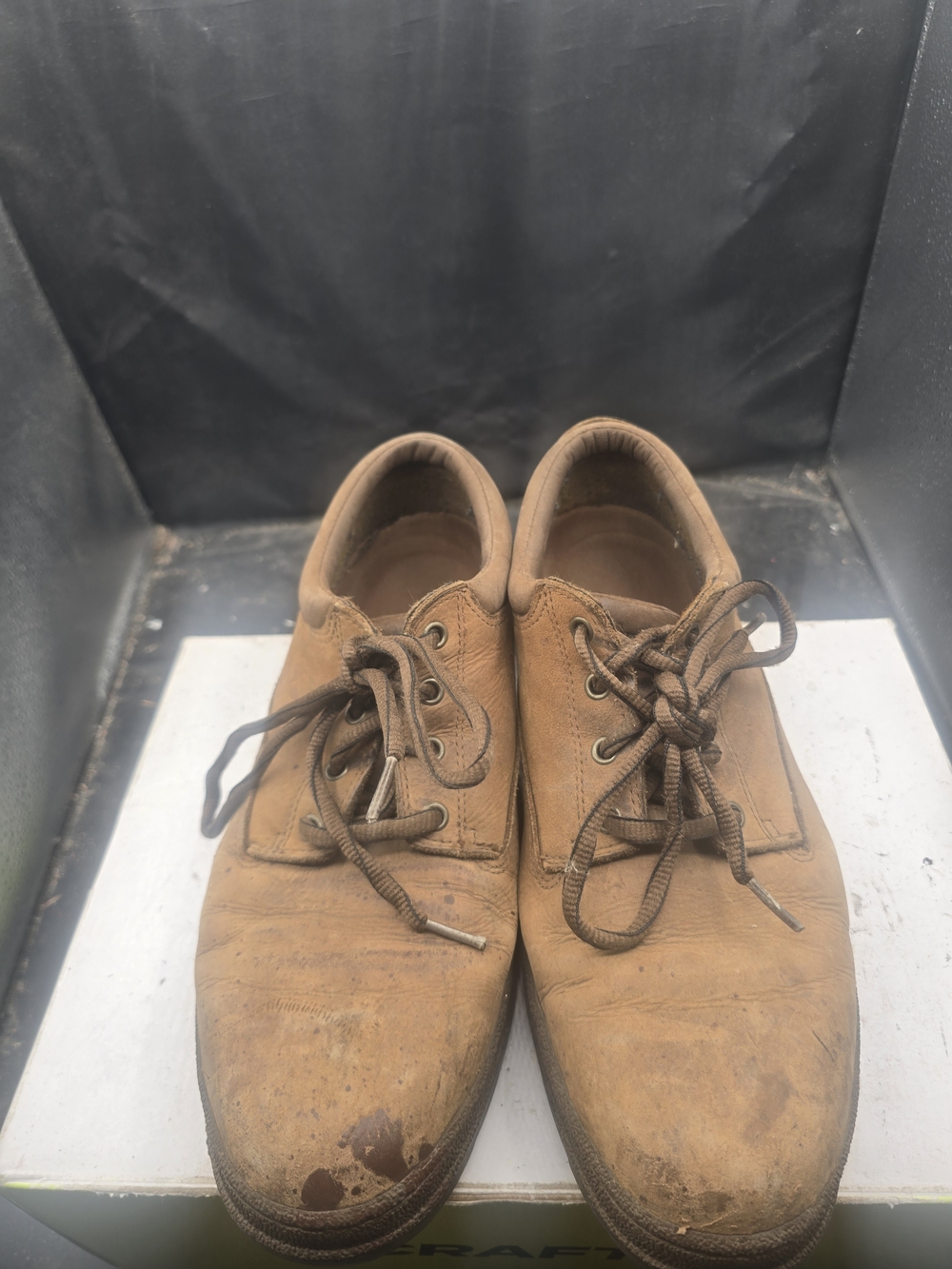 Timberland Brown Leather Lace-Up Oxfords
